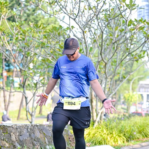 Race photo from BOGORUN 2026