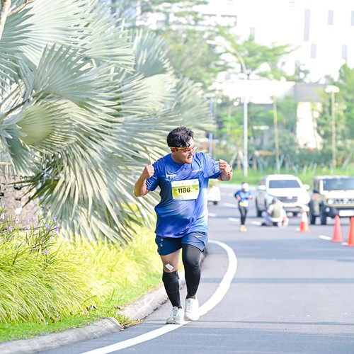 Race photo from BOGORUN 2026
