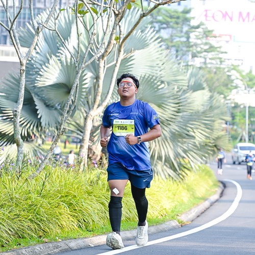 Race photo from BOGORUN 2026