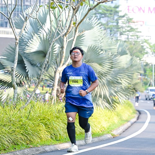 Race photo from BOGORUN 2026