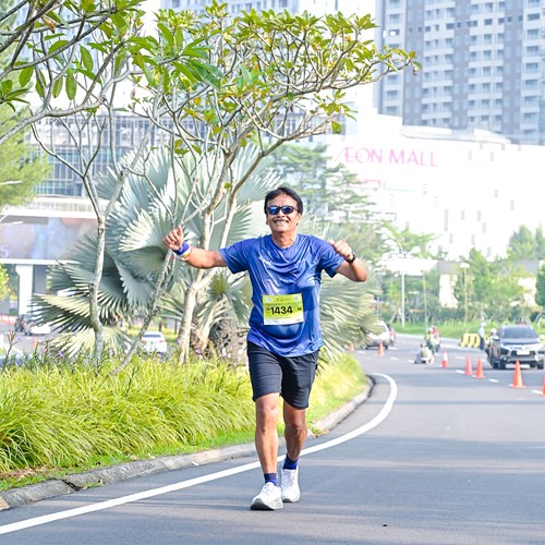 Race photo from BOGORUN 2026
