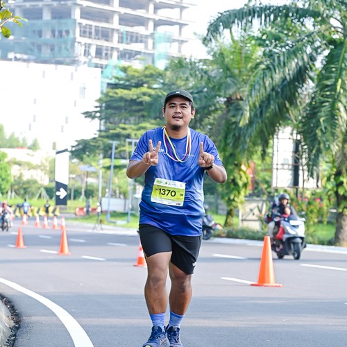 Race photo from BOGORUN 2026