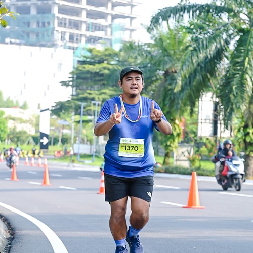 Race photo from BOGORUN 2026