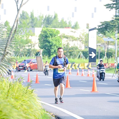 Race photo from BOGORUN 2026
