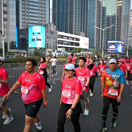 Race photo from SMARTFREN RUN 2026