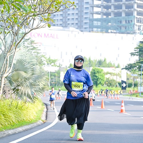 Race photo from BOGORUN 2026