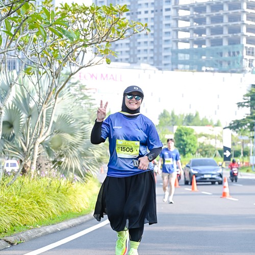 Race photo from BOGORUN 2026
