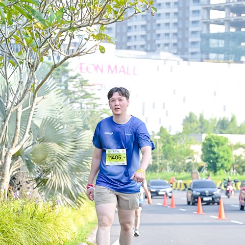 Race photo from BOGORUN 2026
