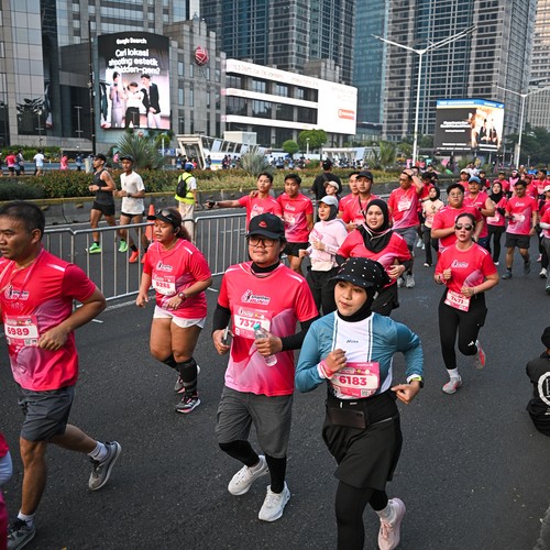 Race photo from SMARTFREN RUN 2026