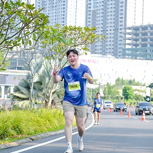 Race photo from BOGORUN 2026