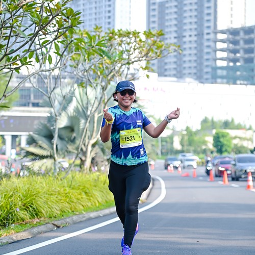 Race photo from BOGORUN 2026