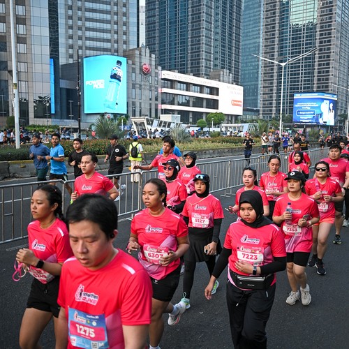 Race photo from SMARTFREN RUN 2026