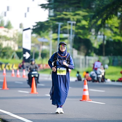 Race photo from BOGORUN 2026