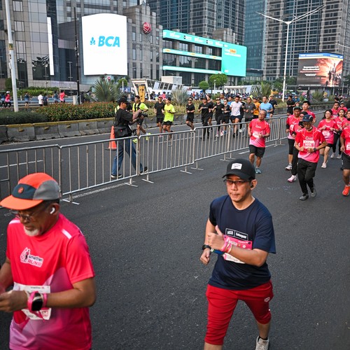 Race photo from SMARTFREN RUN 2026