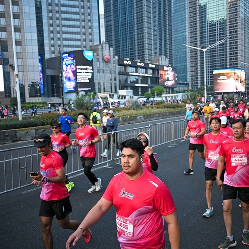 Race photo from SMARTFREN RUN 2026