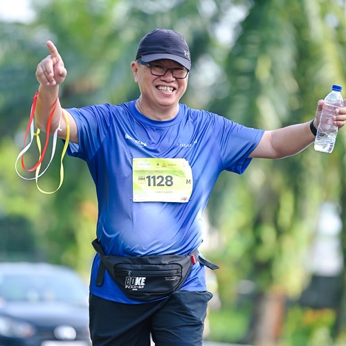 Race photo from BOGORUN 2026