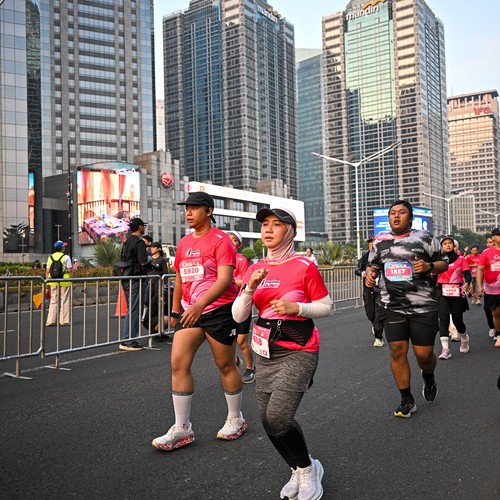 Race photo from SMARTFREN RUN 2026