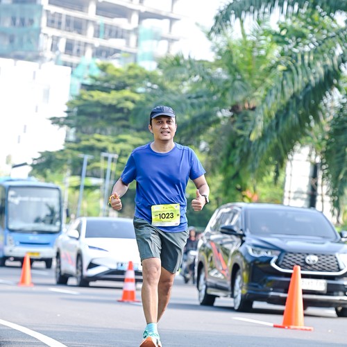 Race photo from BOGORUN 2026