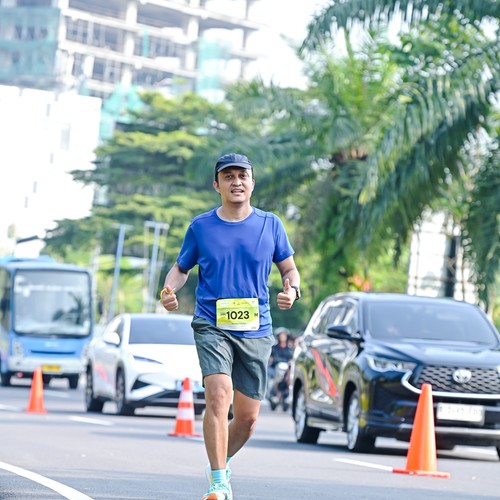 Race photo from BOGORUN 2026