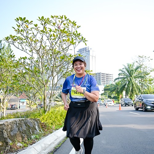 Race photo from BOGORUN 2026