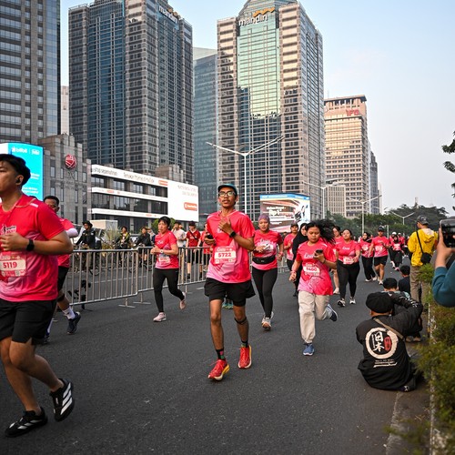 Race photo from SMARTFREN RUN 2026