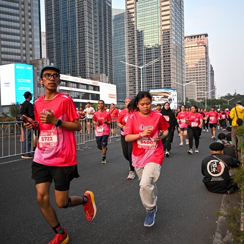 Race photo from SMARTFREN RUN 2026