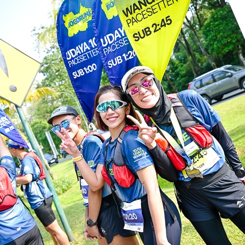 Race photo from BOGORUN 2026