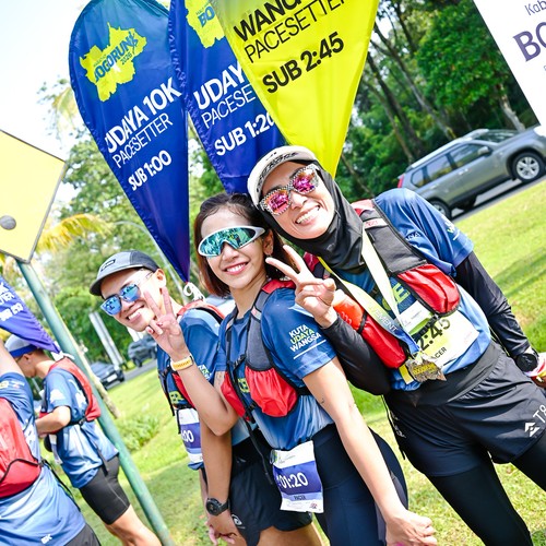 Race photo from BOGORUN 2026