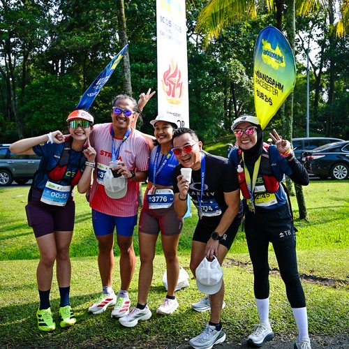 Race photo from BOGORUN 2026