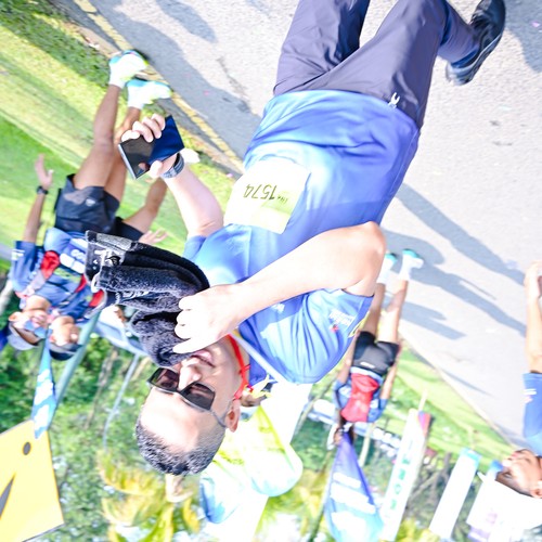 Race photo from BOGORUN 2026