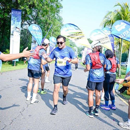 Race photo from BOGORUN 2026