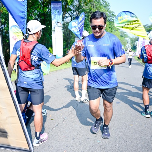 Race photo from BOGORUN 2026