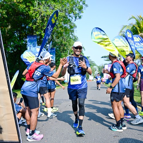 Race photo from BOGORUN 2026