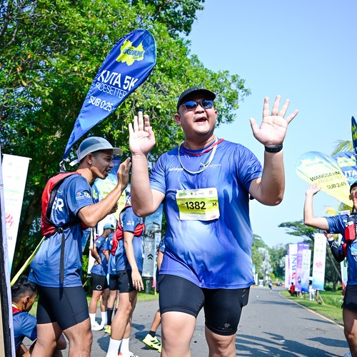 Race photo from BOGORUN 2026