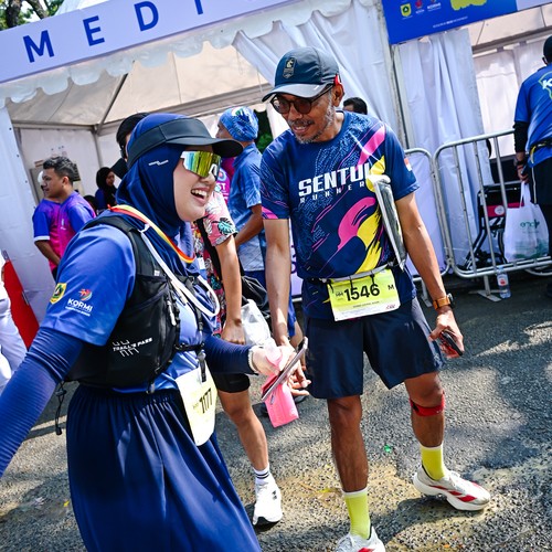 Race photo from BOGORUN 2026