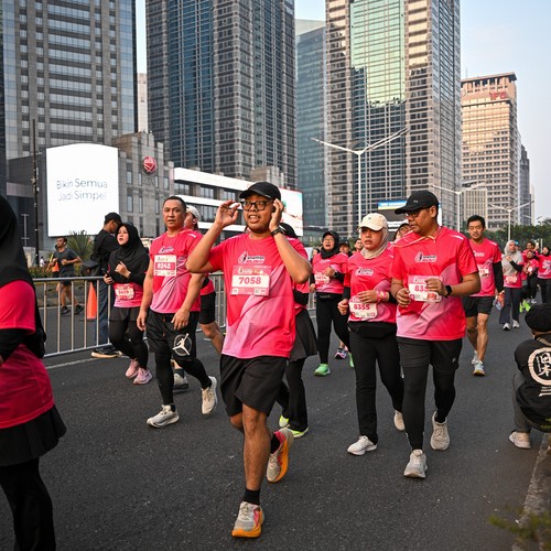 Race photo from SMARTFREN RUN 2026