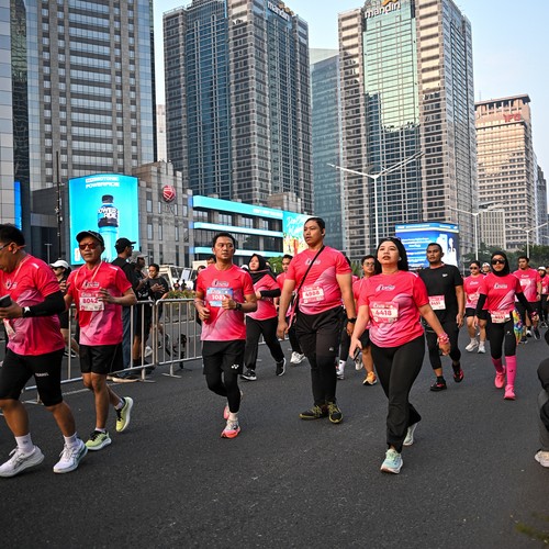 Race photo from SMARTFREN RUN 2026