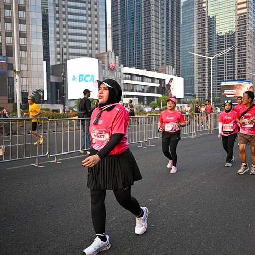Race photo from SMARTFREN RUN 2026
