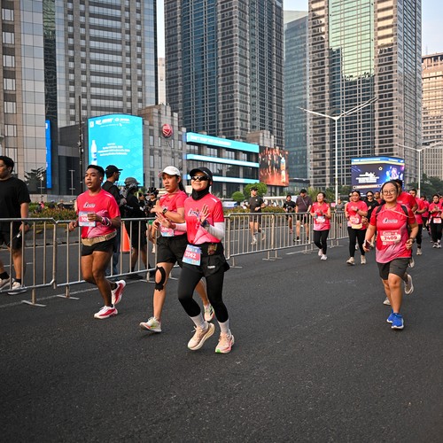 Race photo from SMARTFREN RUN 2026