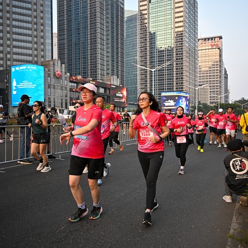 Race photo from SMARTFREN RUN 2026
