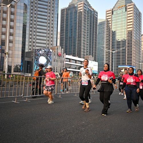 Race photo from SMARTFREN RUN 2026