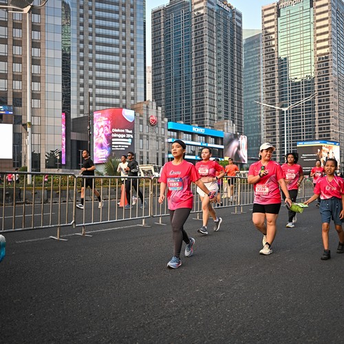 Race photo from SMARTFREN RUN 2026