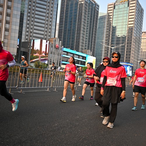 Race photo from SMARTFREN RUN 2026