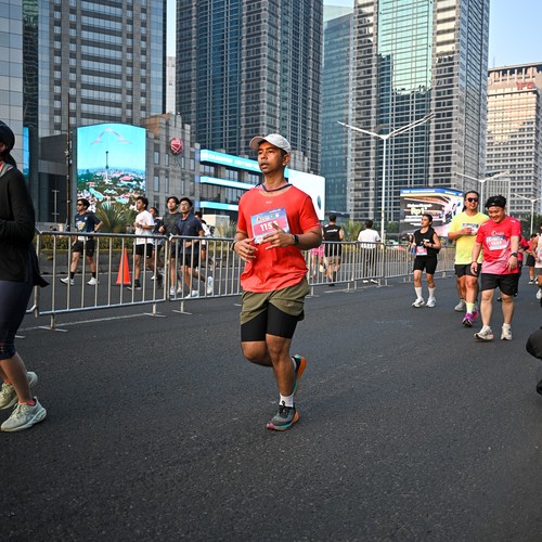 Race photo from SMARTFREN RUN 2026