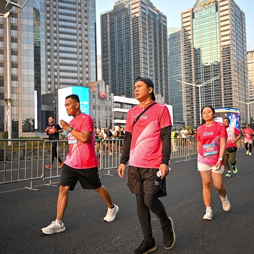 Race photo from SMARTFREN RUN 2026