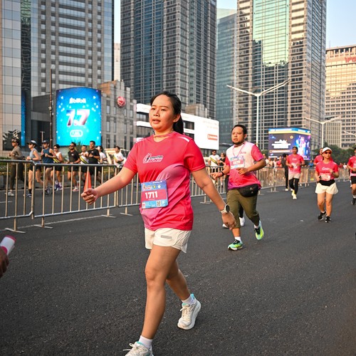 Race photo from SMARTFREN RUN 2026