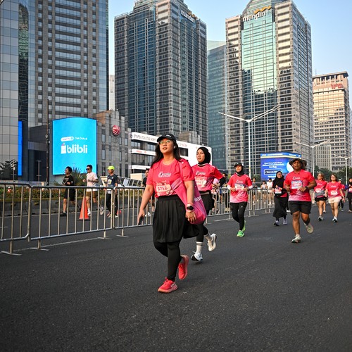 Race photo from SMARTFREN RUN 2026