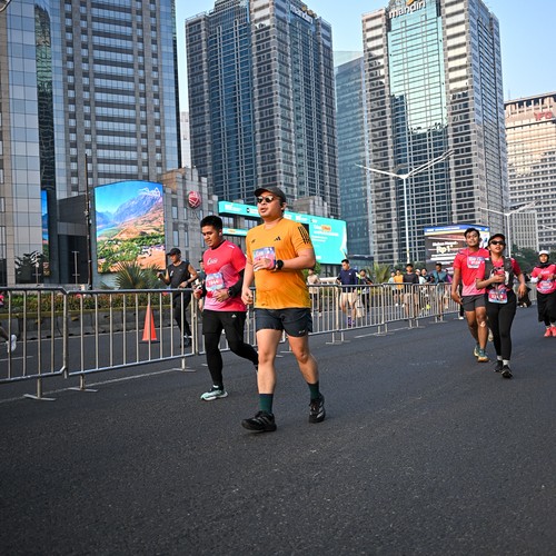 Race photo from SMARTFREN RUN 2026