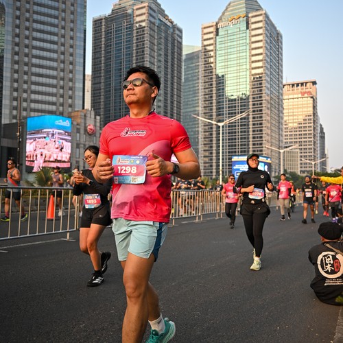 Race photo from SMARTFREN RUN 2026