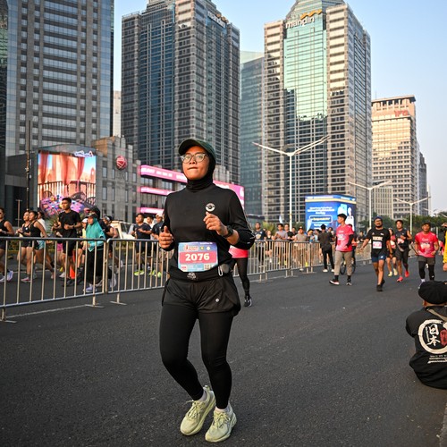Race photo from SMARTFREN RUN 2026